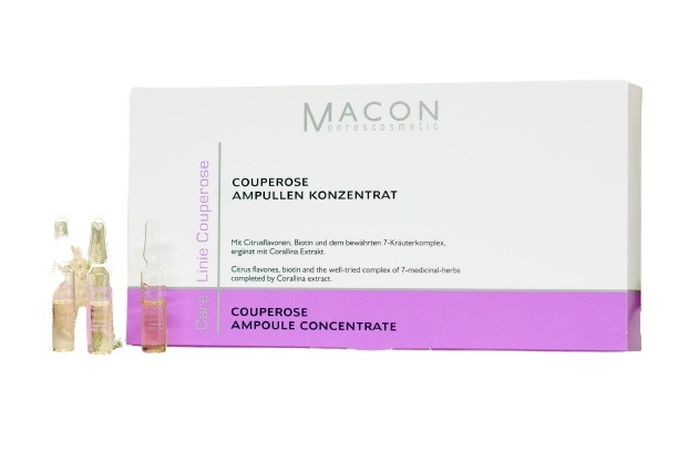 Macon Couperose Fiole concentrate pentru ten cuperozic 10×1.5ml Macon imagine noua