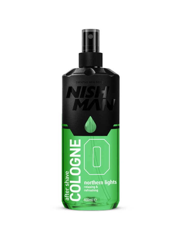 NishMan Apa de colonie parfumata Northern Lights 0 After Shave 400ml