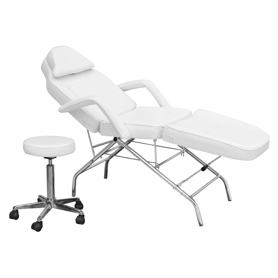 Pat cosmetic pentru tratamente cu taburet rotativ