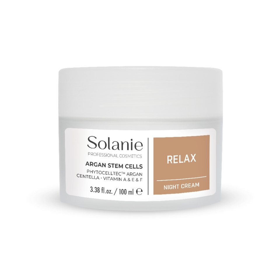Solanie Crema de noapte antirid cu celule stem de argan Argan Stem Cells 100ml