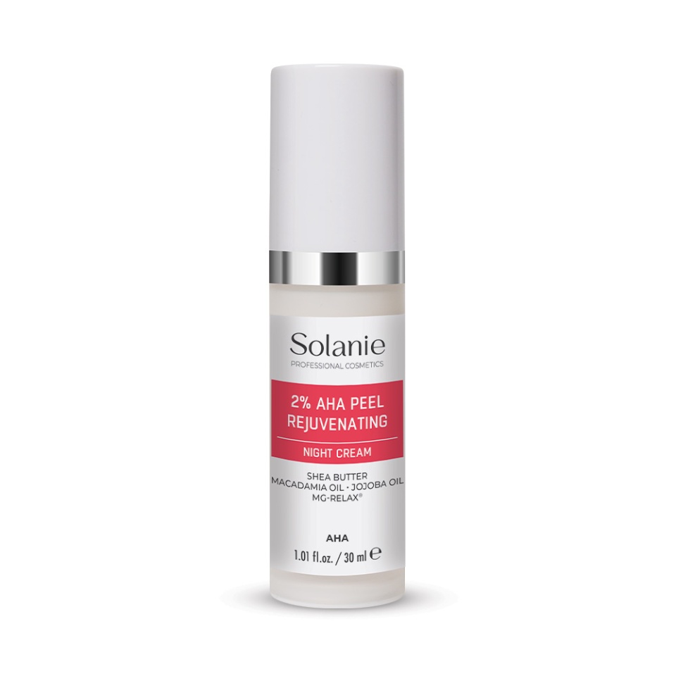 Solanie Crema exfolianta de noapte cu AHA 2% 30ml