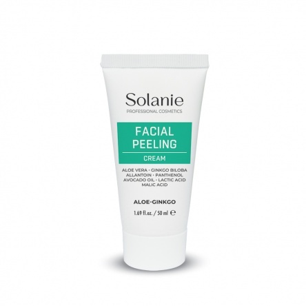 Solanie Scrub facial de curatare profunda 2in1 Aloe Ginkgo 50ml