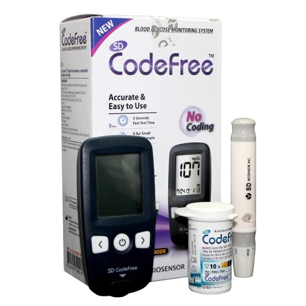 Standard Diagnostic Code Free Kit Glucometru pentru monitorizarea glicemiei