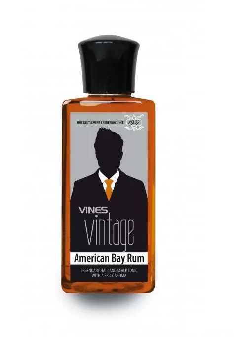 Vines Vintage Lotiune tonica cu aroma picanta pentru par si scalp American Bay Rum 200ml