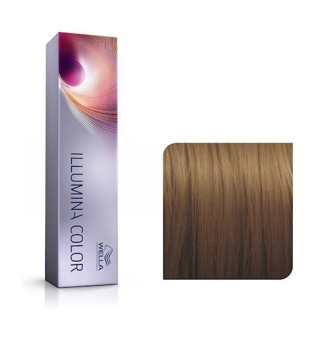 Wella Professionals Vopsea de par permanenta Illumina Color 7/7 blond mediu maro 60ml