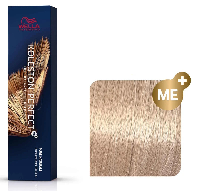 Wella Professionals Vopsea de par permanenta Koleston Perfect 10/03 blond auriu natural 60ml