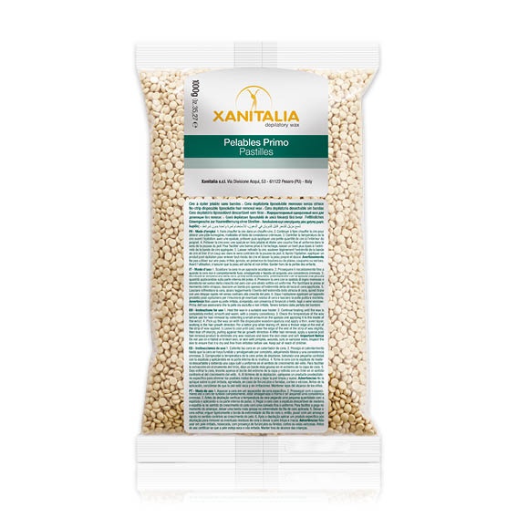 Xanitalia Ceara epilatoare braziliana elastica cu vanilie Pelables Primo 1kg