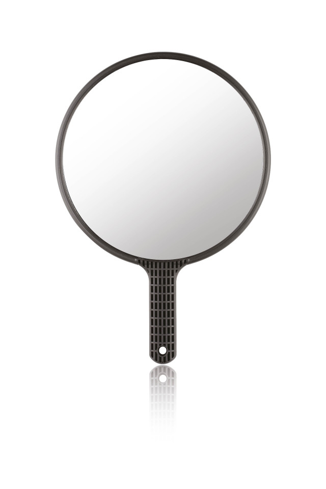 Xanitalia Oglinda profesionala cu maner pentru salon 24cm