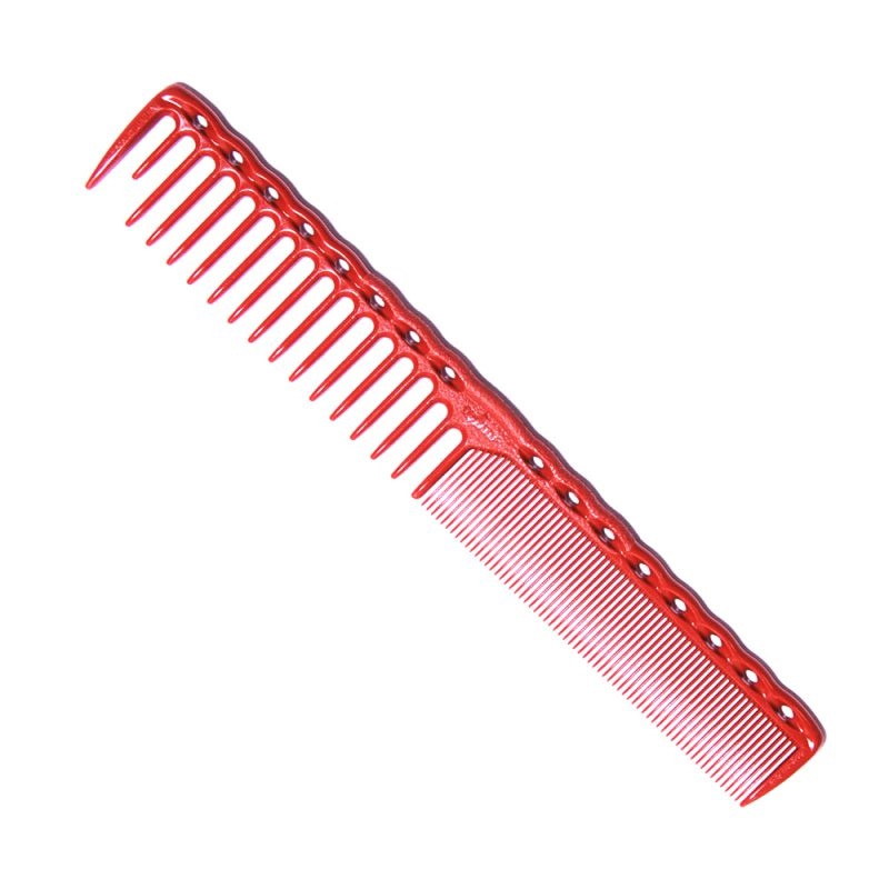 YS Park 332 Pieptan profesional pentru frizerie - rosu