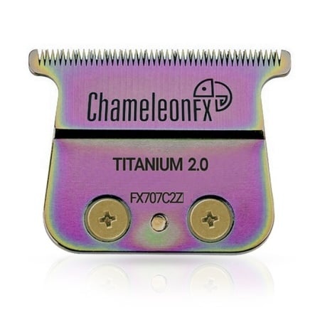 Babyliss Pro Set cutite T-blade Deep Tooth pentru masini de contur - Titanium Chameleon 2.0 FX707C2Z