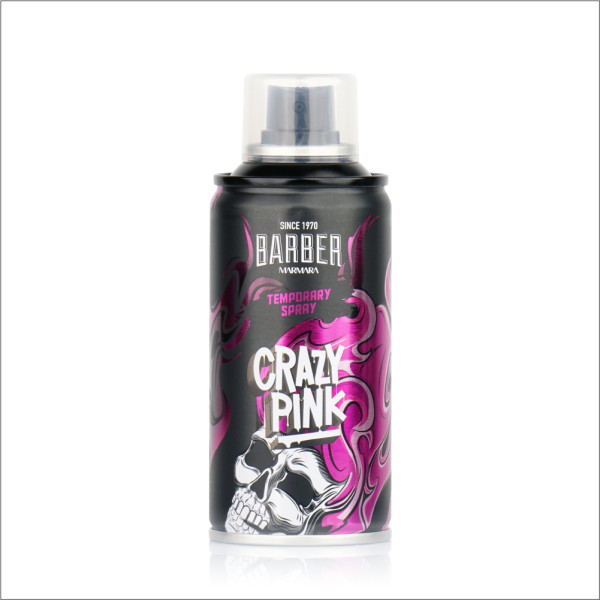Barber Marmara – Spray colorant pentru par Crazy Pink 150ml  150ml imagine noua marillys.ro