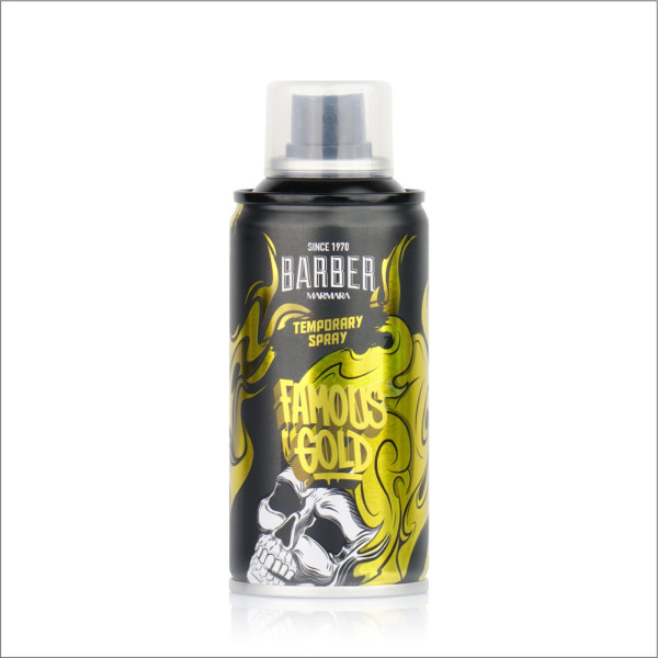 Barber Marmara – Spray colorant pentru par Famous Gold 150ml  150ml imagine noua marillys.ro