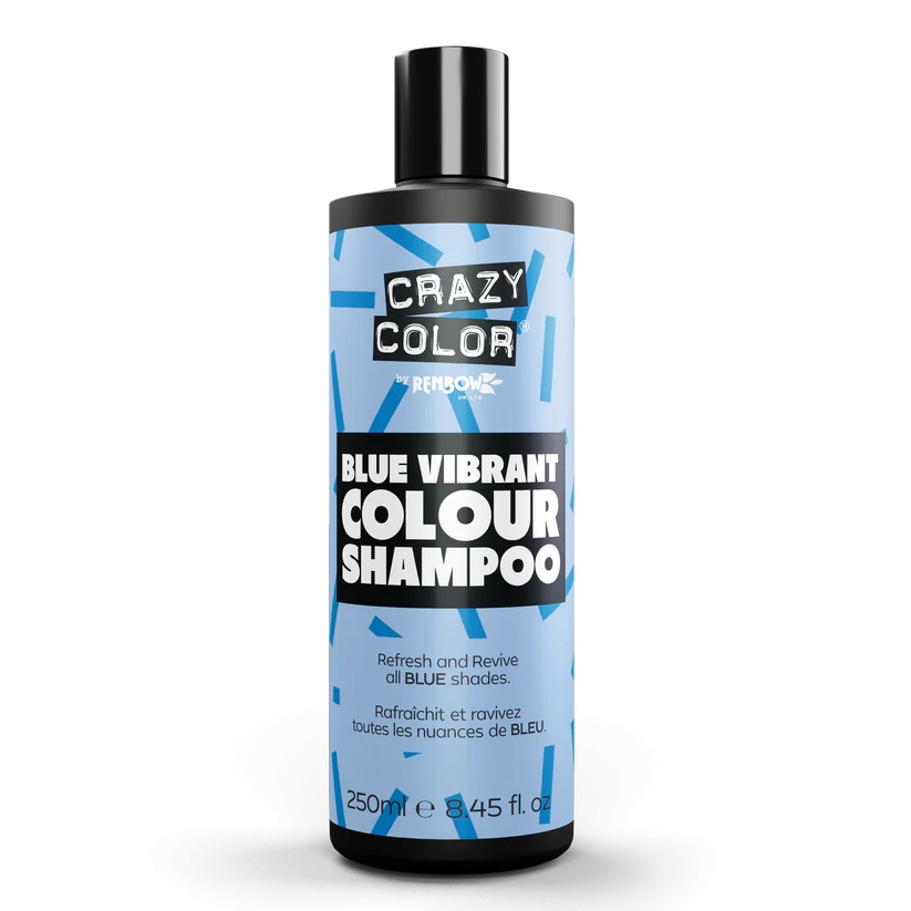 Crazy Color Sampon pentru par albastru Blue 250ml