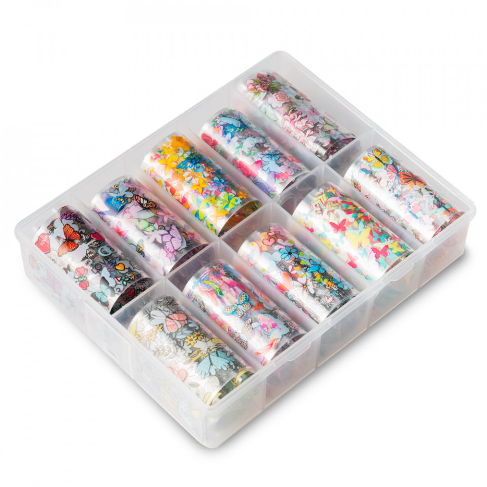Cupio Folie de transfer set 10 - French Flowers
