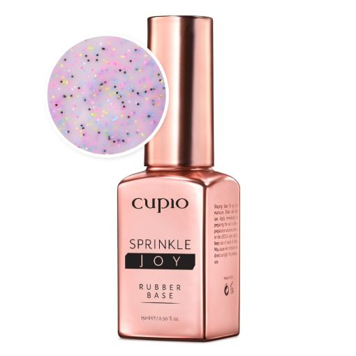 Cupio Rubber Base Sprinkle Joy - Lavender Cake 15ml