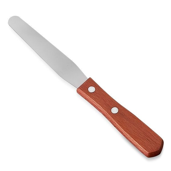 Cupio Spatula din inox cu maner din lemn