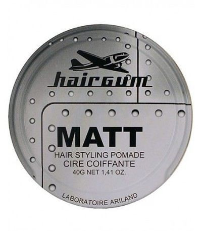 Hairgum Legend Matt Pomade ceara de coafare cu aspect mat 40 g aspect