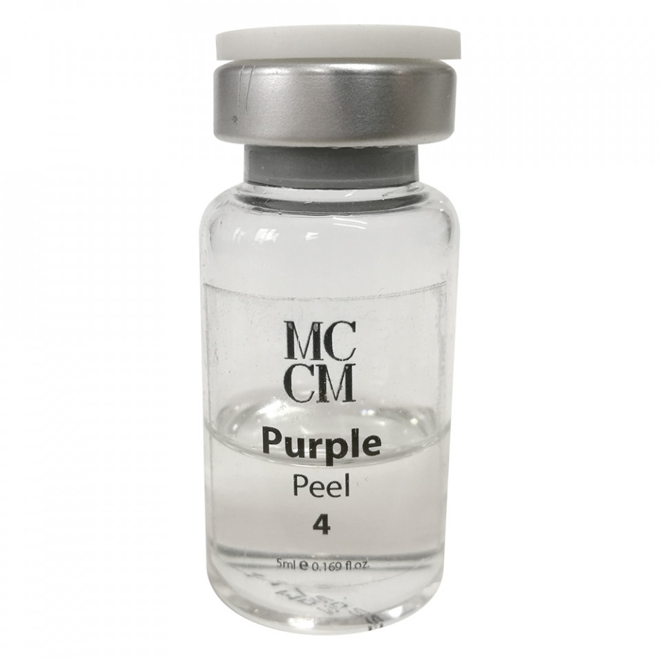 MCCM Fiola peeling cicatrizant si antirid Purple Peel 4 5ml 5ml imagine noua marillys.ro