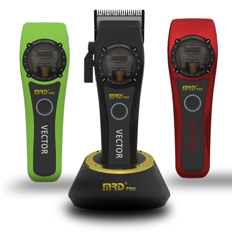 MRD PRO Masina de tuns fara fir cu 3 carcase PRO Vector Cordless