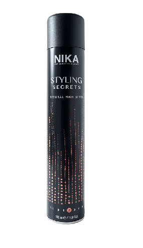 Nika Styling Secrets Natural Spray – Fixativ cu fixare flexibila 500ml Nika imagine noua