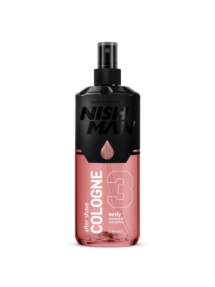 NishMan Apa de colonie parfumata New Nesly 3 After Shave 400ml