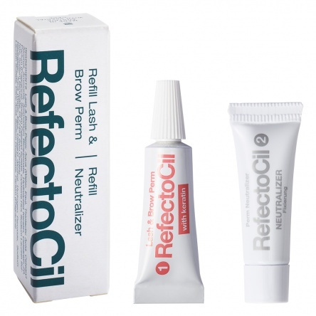 RefectoCil Gel de permanent/lifting si neutralizator pentru gene si sprancene Lash&Brow