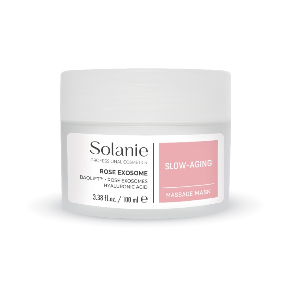 Solanie Masca pentru masaj facial Rose Exosome Slow-Aging 100ml