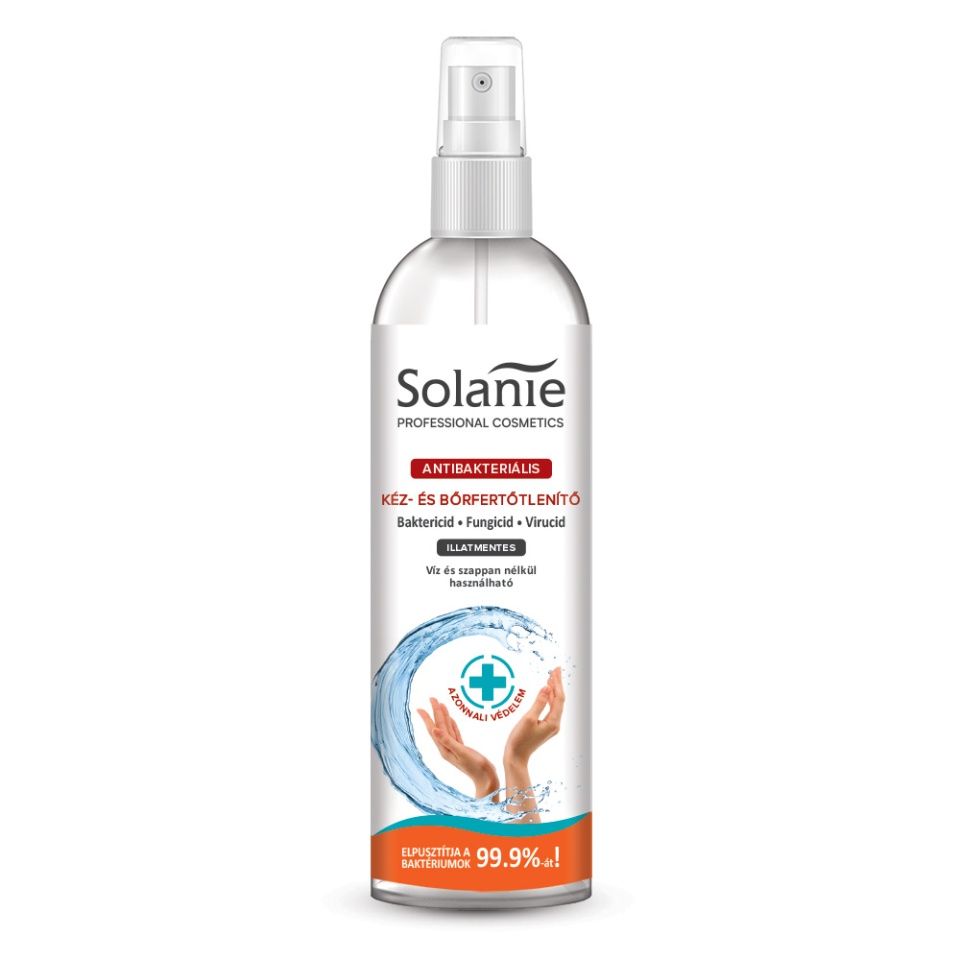 Solanie Spray dezinfectant 2 in 1 pentru maini si corp 250ml