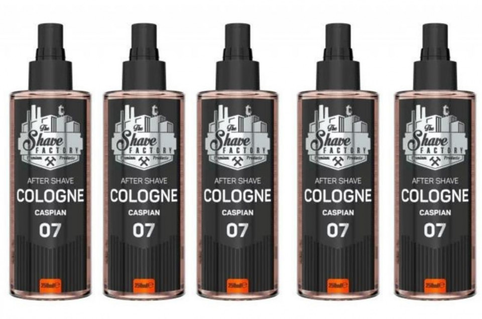 The Shave Factory Pachet 4+1 Colonie after shave nr.07 250ml 250ml imagine noua marillys.ro