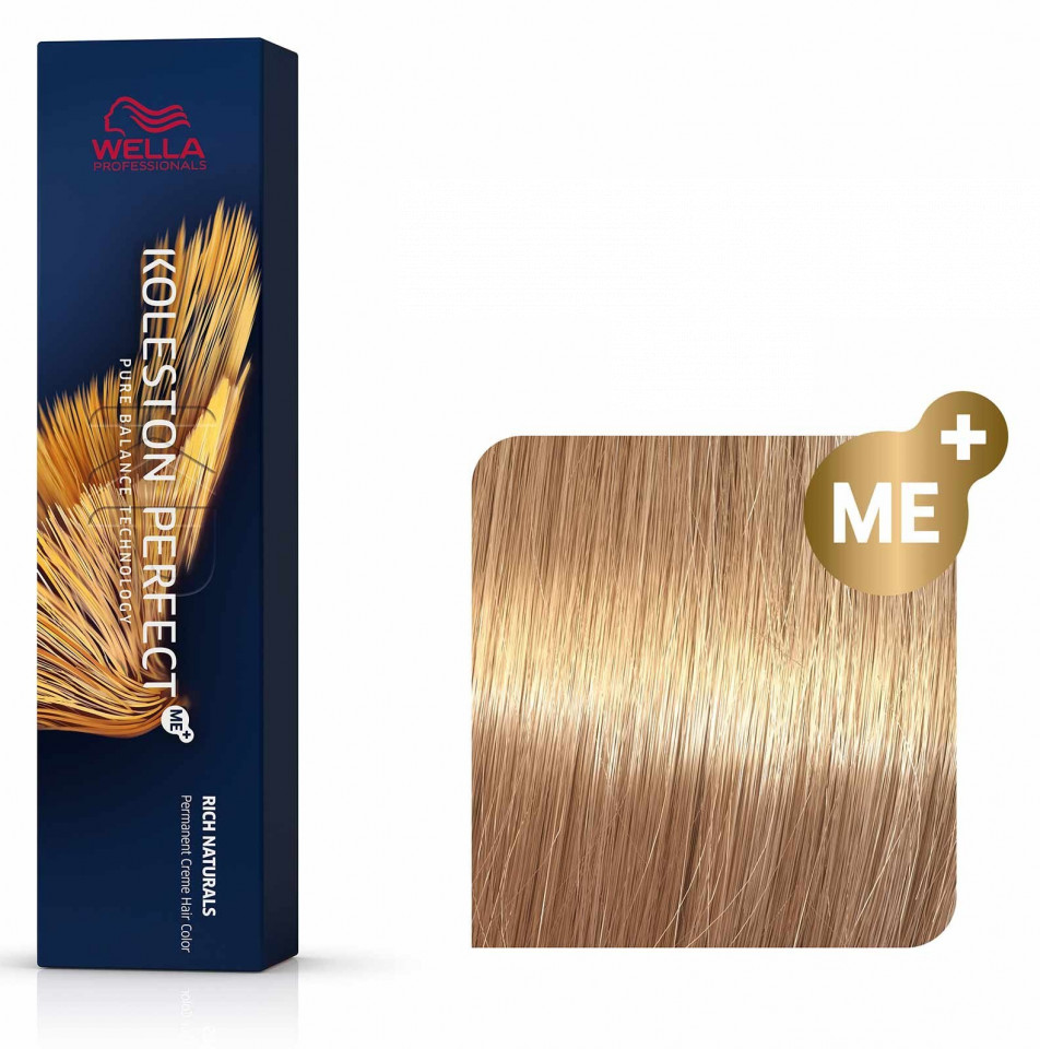 Wella Professionals Vopsea de par permanenta Koleston Perfect 9/31 blond luminos auriu cenusiu 60ml