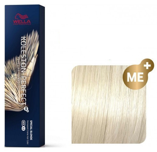 Wella Professionals Vopsea de par permanenta Koleston Perfect Special Blonde 12/1 blond cenusiu 60ml