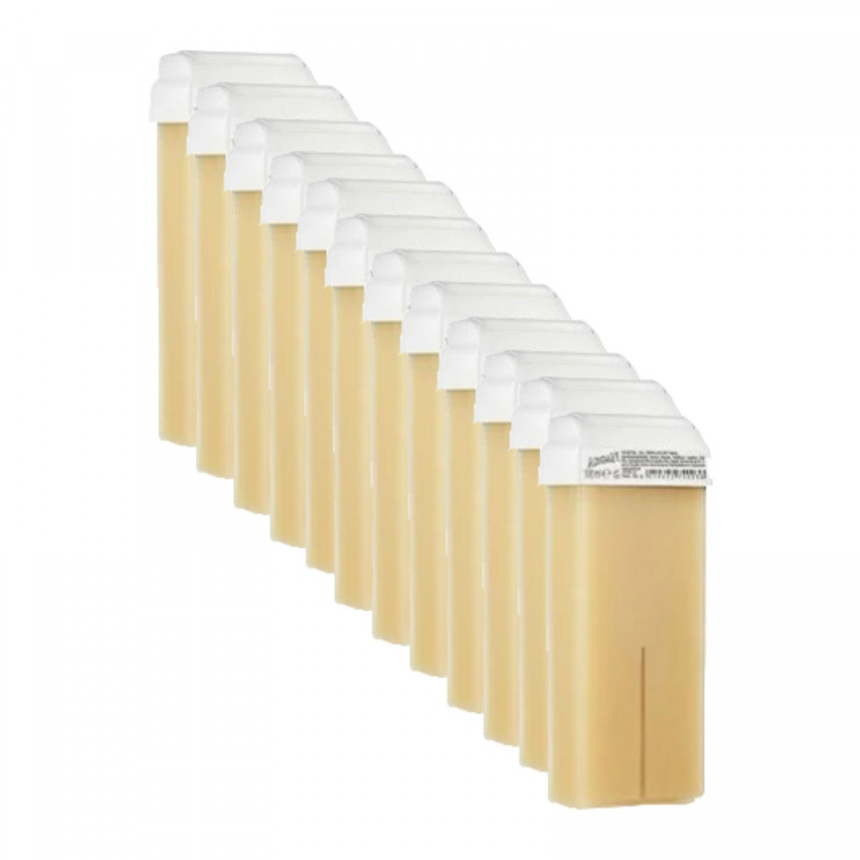 Xanitalia Pachet 24 buc. Ceara de epilat de unica folosinta cu argan 100ml