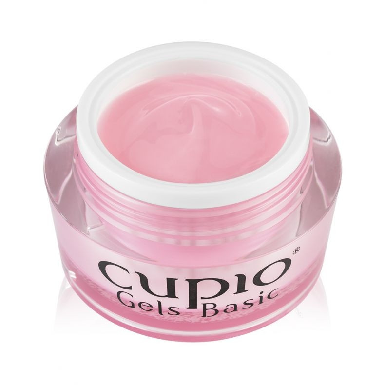 Cupio Basic Builder Gel – Soft Pink 15ml 15ml imagine noua marillys.ro