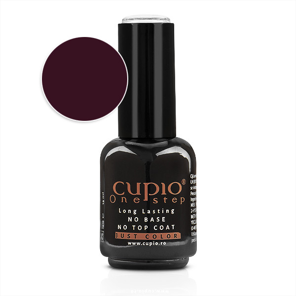 Cupio Gel Lac 3 in 1 One Step Aubergine 15ml - R234