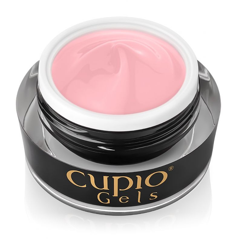 Cupio Gel pentru tehnica fara pilire – Make-Up Fiber Milky Pink 30ml 30ml imagine noua marillys.ro