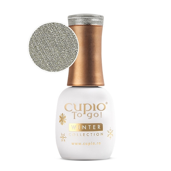 Cupio Oja semipermanenta Winter Collection To Go! Be Merry 15ml 15ml imagine noua marillys.ro