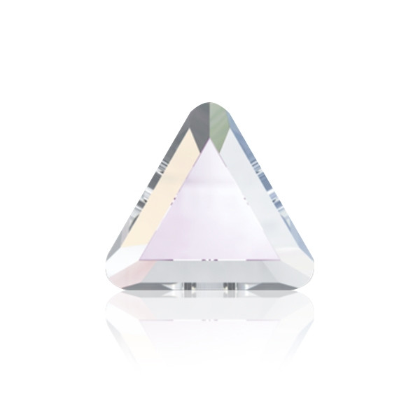 Cupio Swarovski 3.3mm Triangle Aurore Boreale 20buc