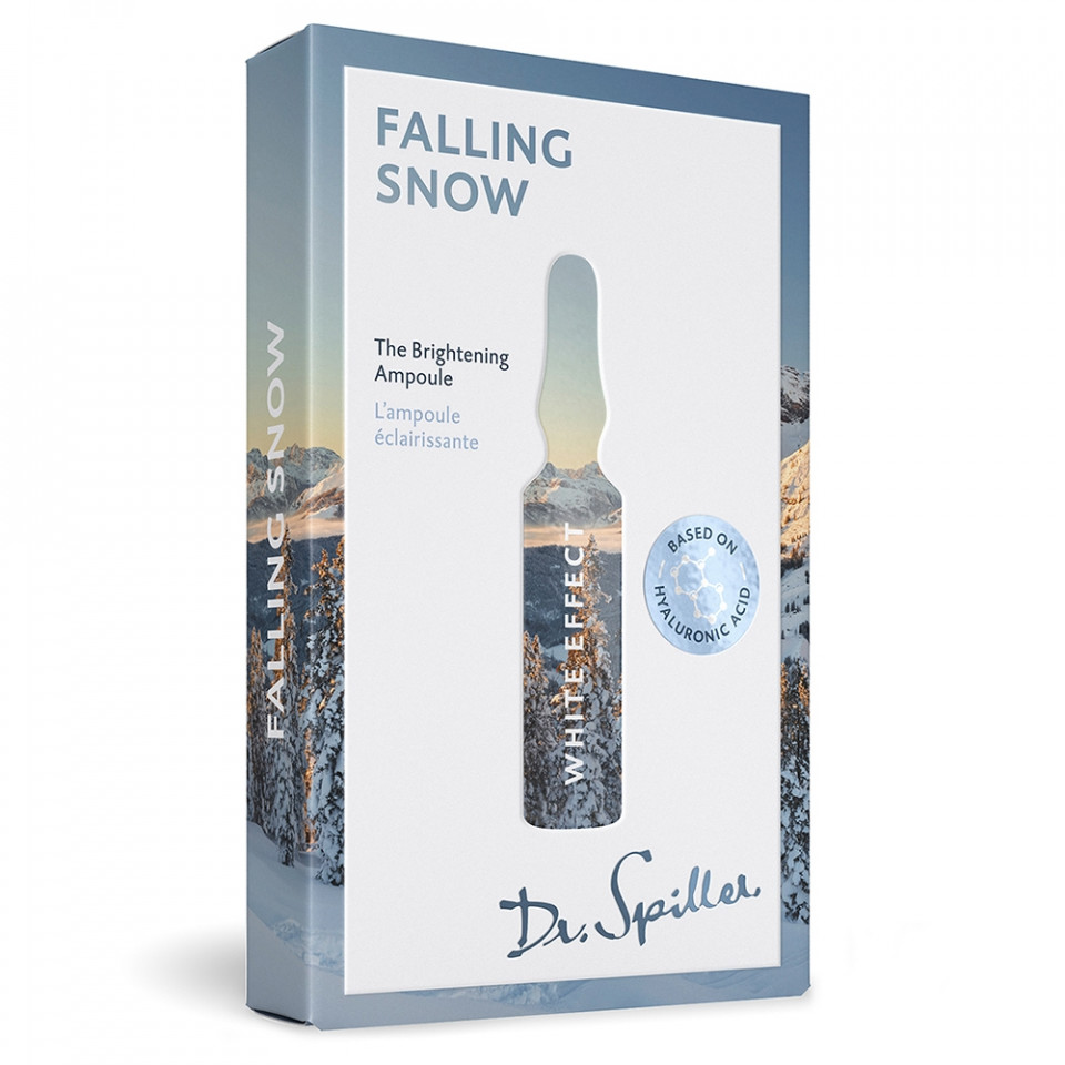 Dr. Spiller Fiole cu efect de albire cu vitamina C pentru fata Falling Snow 2mlx7buc