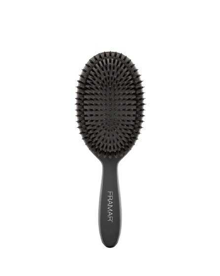Framar Perie de par cu peri de mistret+nailon Polish Black
