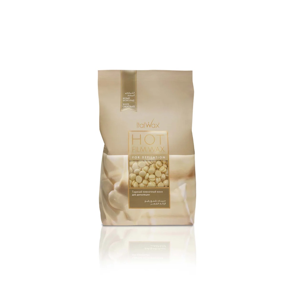 Italwax Ceara epilatoare granule cu aroma de vanilie Hot Film Ciocolata Alba 500g