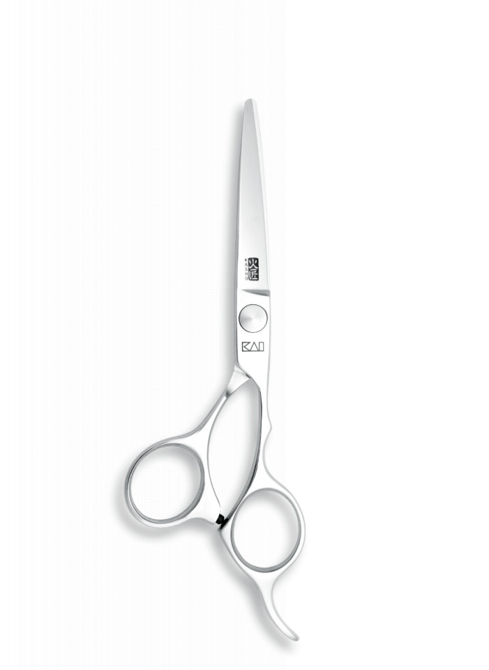 Kasho Foarfeca profesionala de tuns offset 5.5 inch Chrome Series KCR-55 OS