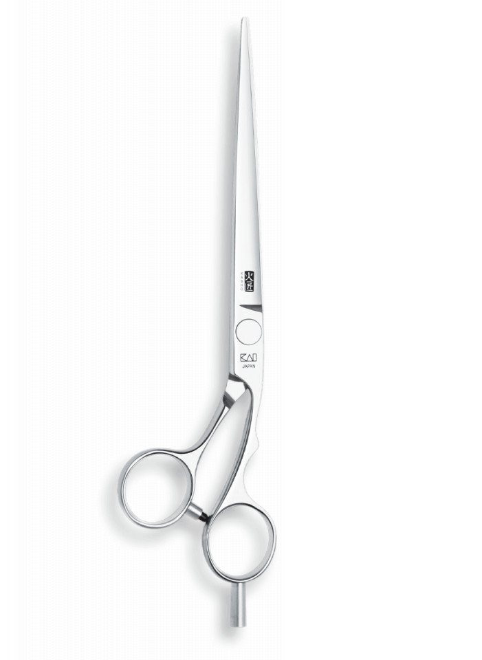 Kasho Foarfeca profesionala de tuns offset 7 inch Silver Series KSI-70 OS