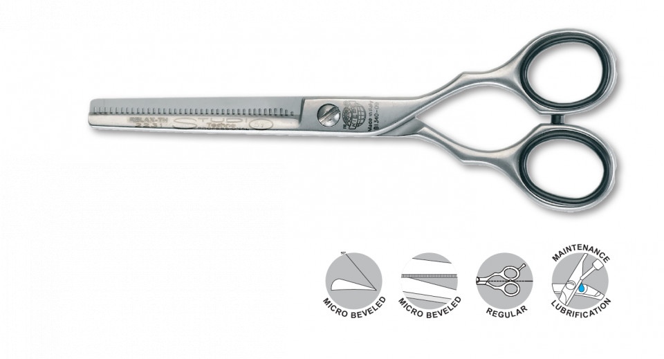 Kiepe Professional Foarfeca de filat dreapta 5.5 inci 38 dinti Studio Techno