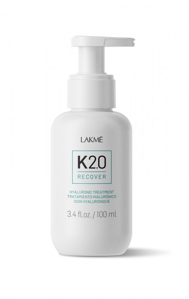 Poze Lakme K2.0 Recover Hyaluronic Treatment - Tratament pentru acasa cu acid hialuronic pentru reparare si hidratare in profunzime 100ml procosmetic.ro