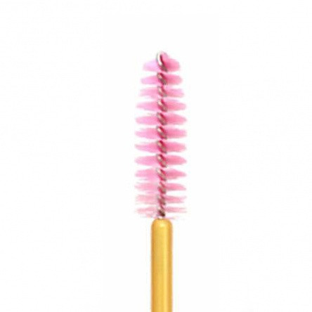 Long Lashes Periute de mascara pentru gene si extensii de gene Gold-Pink 25buc