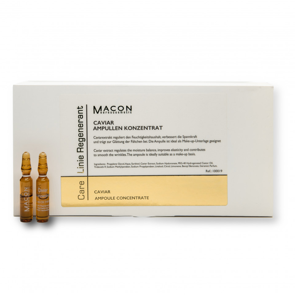 Macon Regenerant Collagen Repair – Fiole concentrate cu caviar 10 fiole x 1.5ml 1.5ml