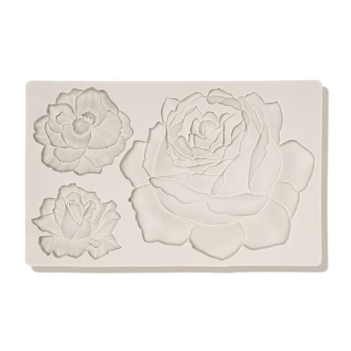 Pinx Mulaj din silicon pentru modele de unghii - Rose Garden