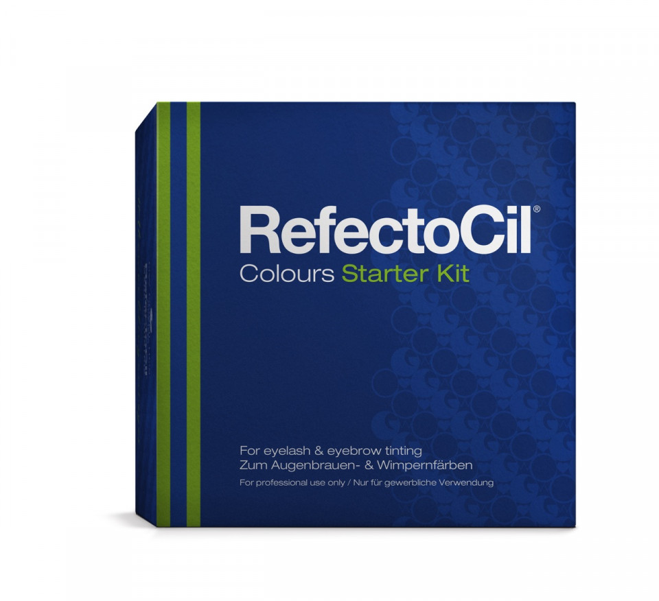 RefectoCil Kit complet pentru vopsirea genelor si sprancenelor Colours Starter Kit
