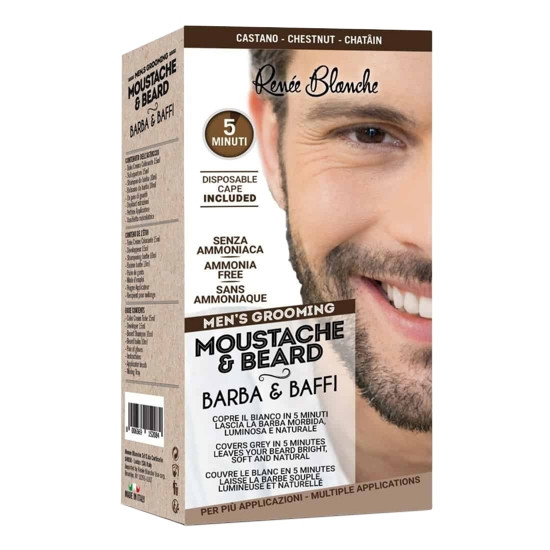 Renee Blanche Vopsea profesionala pentru barba fara amoniac – saten 20ml 20ml imagine noua marillys.ro