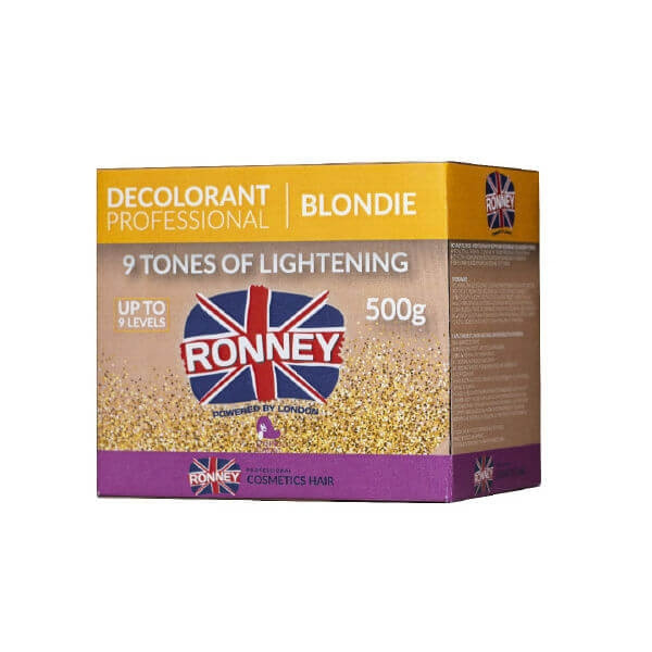 Ronney Professional Blondie 9 Tones Pudra decoloranta 500gr procosmetic imagine noua